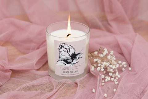 NORTHERN ANGEL CANDLE GRACE DARLING PRODUCT PHOTOGRAPHER NORTHUMBERLAND