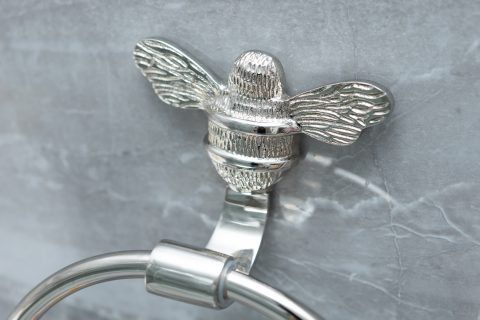 BRASS BEE TOWEL RING PRODUCT PHOTOGRAPHY NORTHUMBERLAND