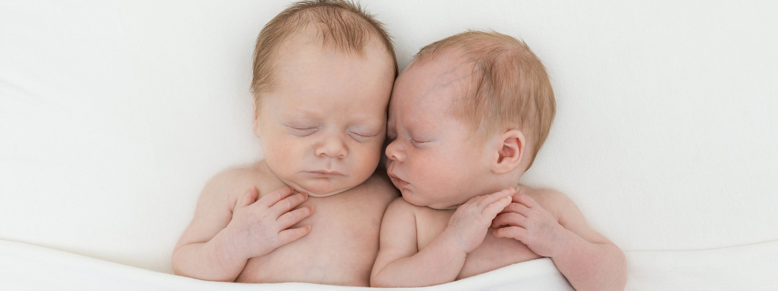Newborn photographer Northumberland Twins