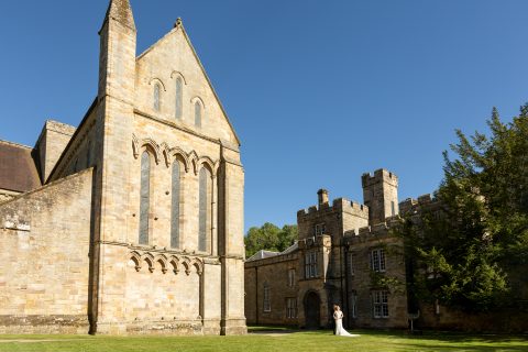Brinkburn Priory Northumberland wedding