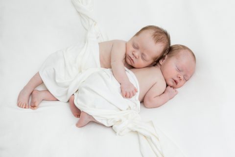 Newborn photographer Northumberland twins
